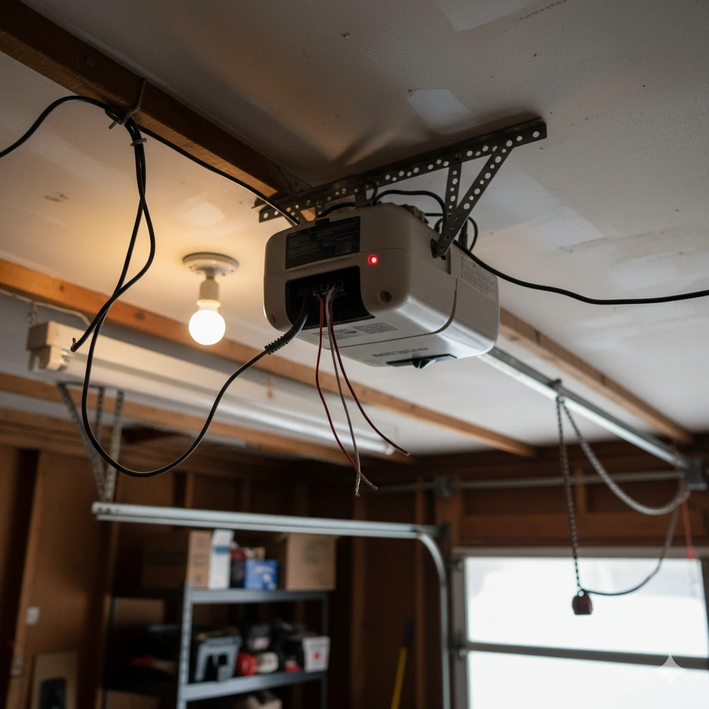 Professional Garage Door Maintenance Project